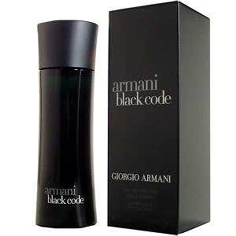 black code by armani